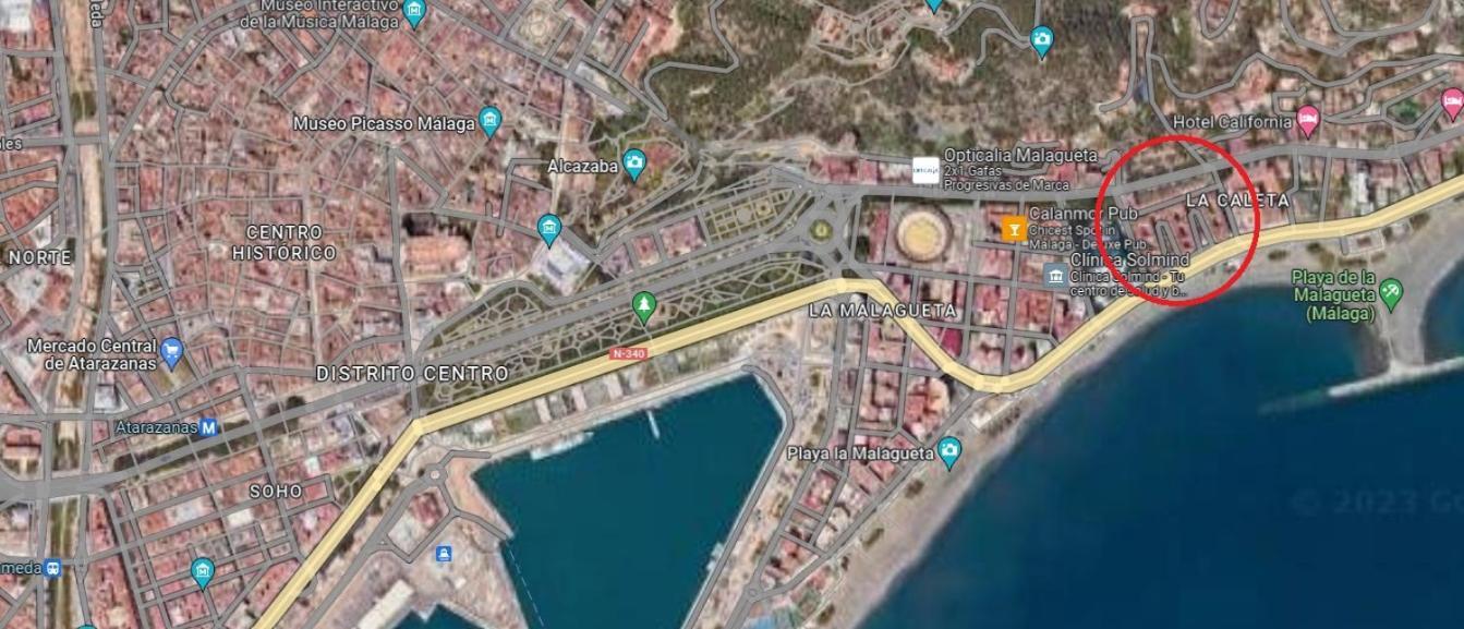 Primera Linea De Playa - Málaga Exterior foto